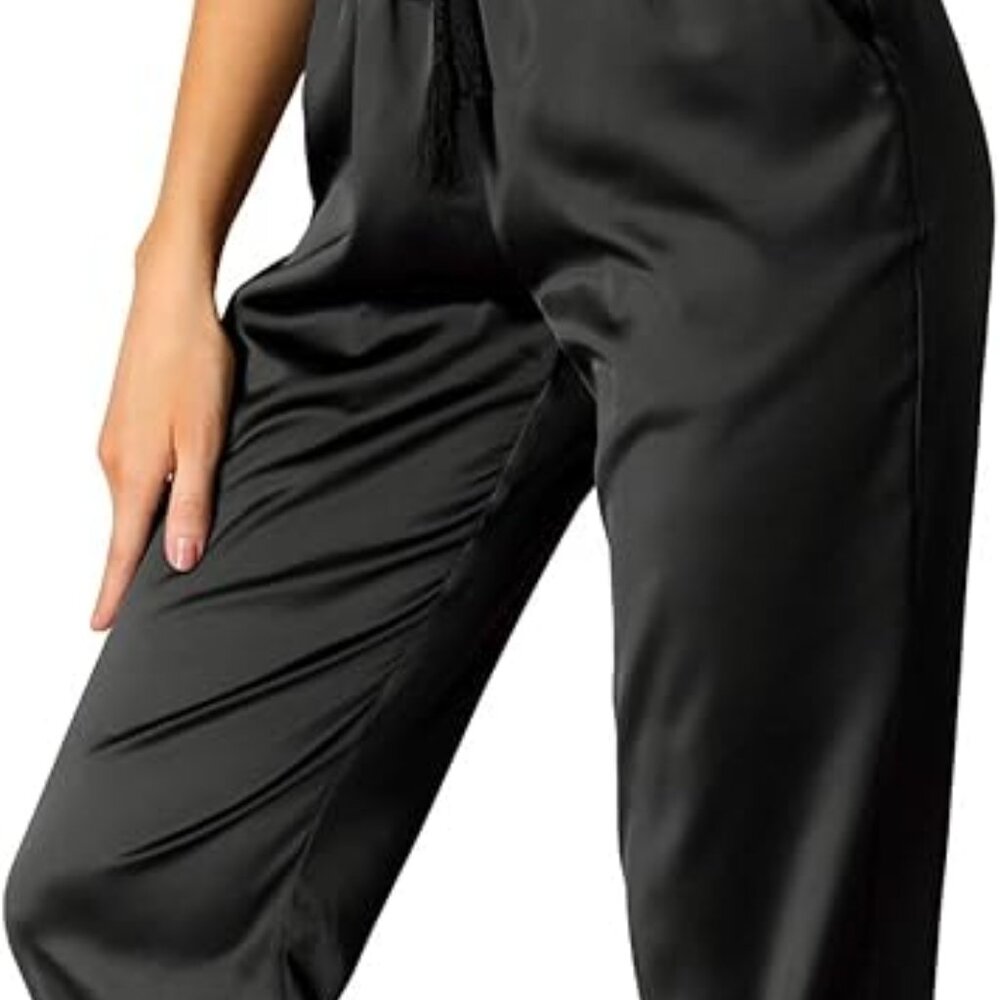 Satin Joggers
